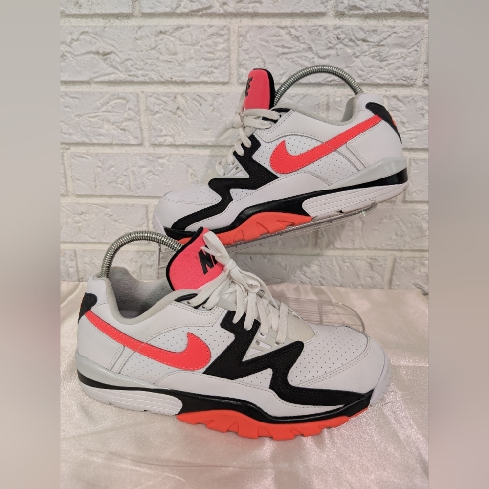 Nike Air Cross Trainer 3 White Lava Men's Shoe Size 10.5 Low Top Retro Sneakers